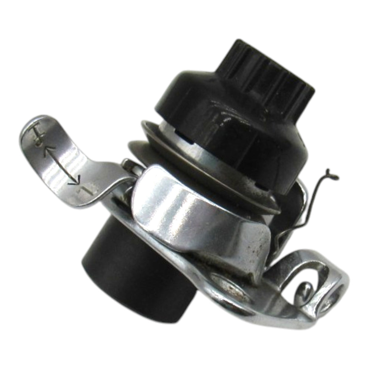 Original Complete Upper Thread Tension Assembly with Bakelite Knob - Fits Pfaff Model 130 - Central Michigan Sewing Supplies