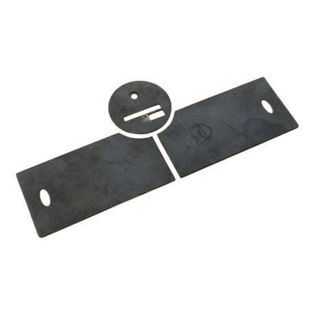 Original Singer Blackside Bed Slide Plates & Needle Plate - Parts #54512, #54513 & #8240 | Singer 28, 128 | WWII Era - Central Michigan Sewing Supplies