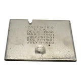Original Singer Bobbin Cover - Part #32569 | Early Patent-Date Version | Singer 66, 66-1 - Central Michigan Sewing Supplies