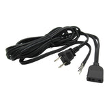 Kenmore Sewing Machine Power Cord 3 Pin Fits Many 148, 158 & 385 Series - Central Michigan Sewing Supplies