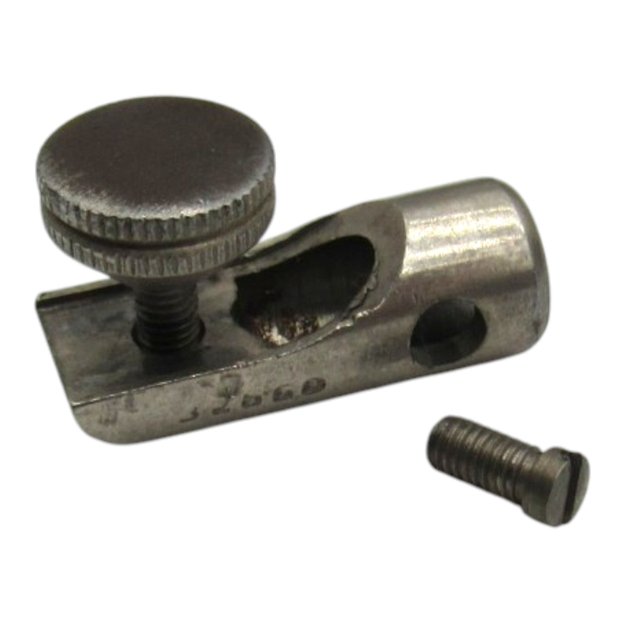Original Singer Back Clamping Presser Foot Mount - Part #32560 (Simanco) | Nickel | Fits Singer 66-1, 66-2, 66-3 - Central Michigan Sewing Supplies