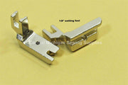 Low Shank Single Cord Welting / Piping Foot 1/8", 3/16", 1/4", 3/8" or 1/2" - Central Michigan Sewing Supplies