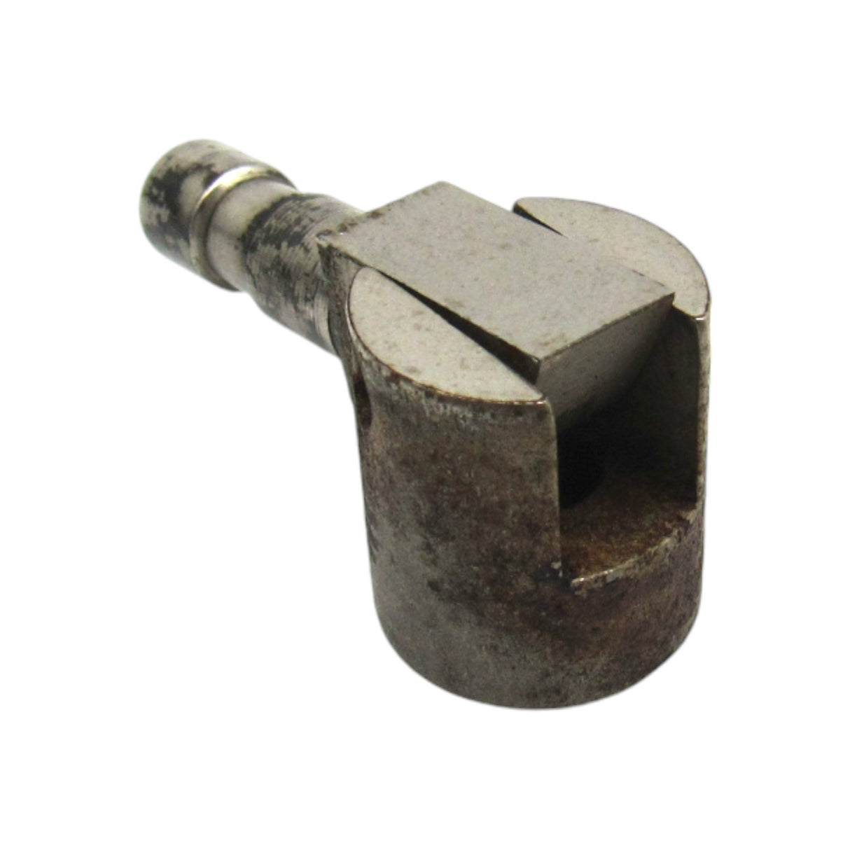Vintage Original Singer Bent Wood Case Barrel Hinge (Silver) - Central Michigan Sewing Supplies