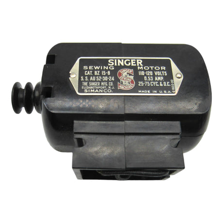 Vintage Original Singer Motor BZ 15-8 - Central Michigan Sewing Supplies