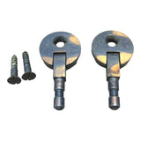 Genuine Original Singer Sewing Machine Cabinet Hinges | Set of Two with Mounting Screws