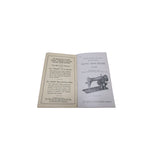 Genuine Vintage Singer Model 15-90 Instruction Manual - 64 Pages - 1946 Copyright