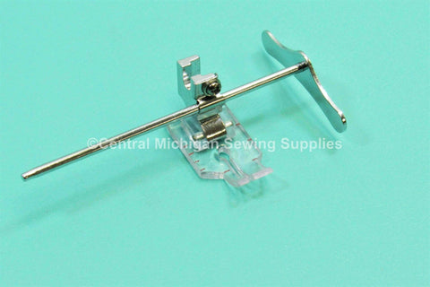Low Shank 1/4" Quilting Foot With Guide - Part # P60604-G - Central Michigan Sewing Supplies