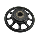 Original 9 Spoke Hand Wheel - Black - Fits Singer Models 15, 66, 99, 28 - Central Michigan Sewing Supplies