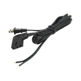 Power Cord - Elna Part # 446781 Middle Pin Horizontal - Central Michigan Sewing Supplies