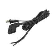 Power Cord - Elna Part # 446781 Middle Pin Horizontal - Central Michigan Sewing Supplies