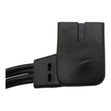 Power Cord - Elna Part # 446781 Middle Pin Horizontal - Central Michigan Sewing Supplies