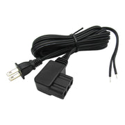 Power Cord - Elna Part # 773243 Middle Pin Vertical - Central Michigan Sewing Supplies