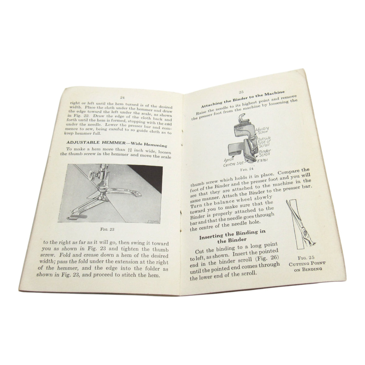 Vintage Original Singer Sewing Machine Model 15-86 Instruction Manual - Central Michigan Sewing Supplies