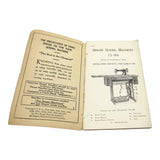 Vintage Original Singer Sewing Machine Model 15-86 Instruction Manual - Central Michigan Sewing Supplies