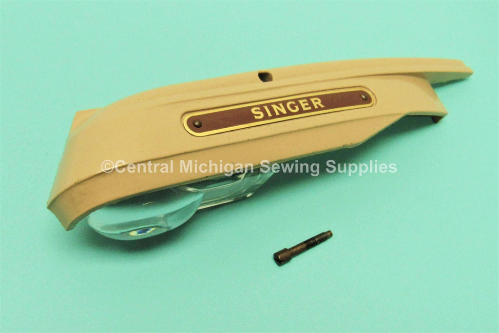 Original Light Cover Complete Fits Singer Model 403A - Central Michigan Sewing Supplies