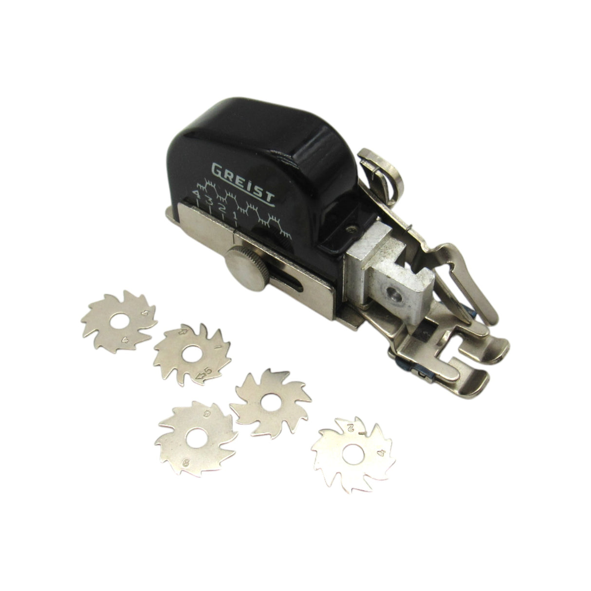 Greist Automatic Zigzagger Attachment in Box - Low Shank Sewing Machine - Central Michigan Sewing Supplies