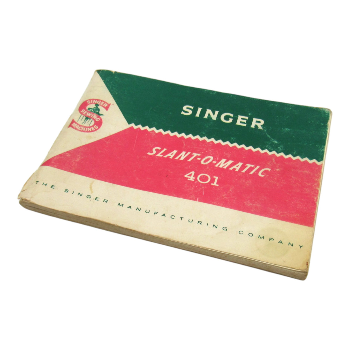 Original Singer Sewing Machine Model 401A Instruction Manual - Central Michigan Sewing Supplies