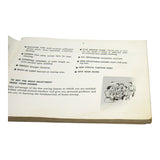 Original Singer Sewing Machine Model 401A Instruction Manual - Central Michigan Sewing Supplies
