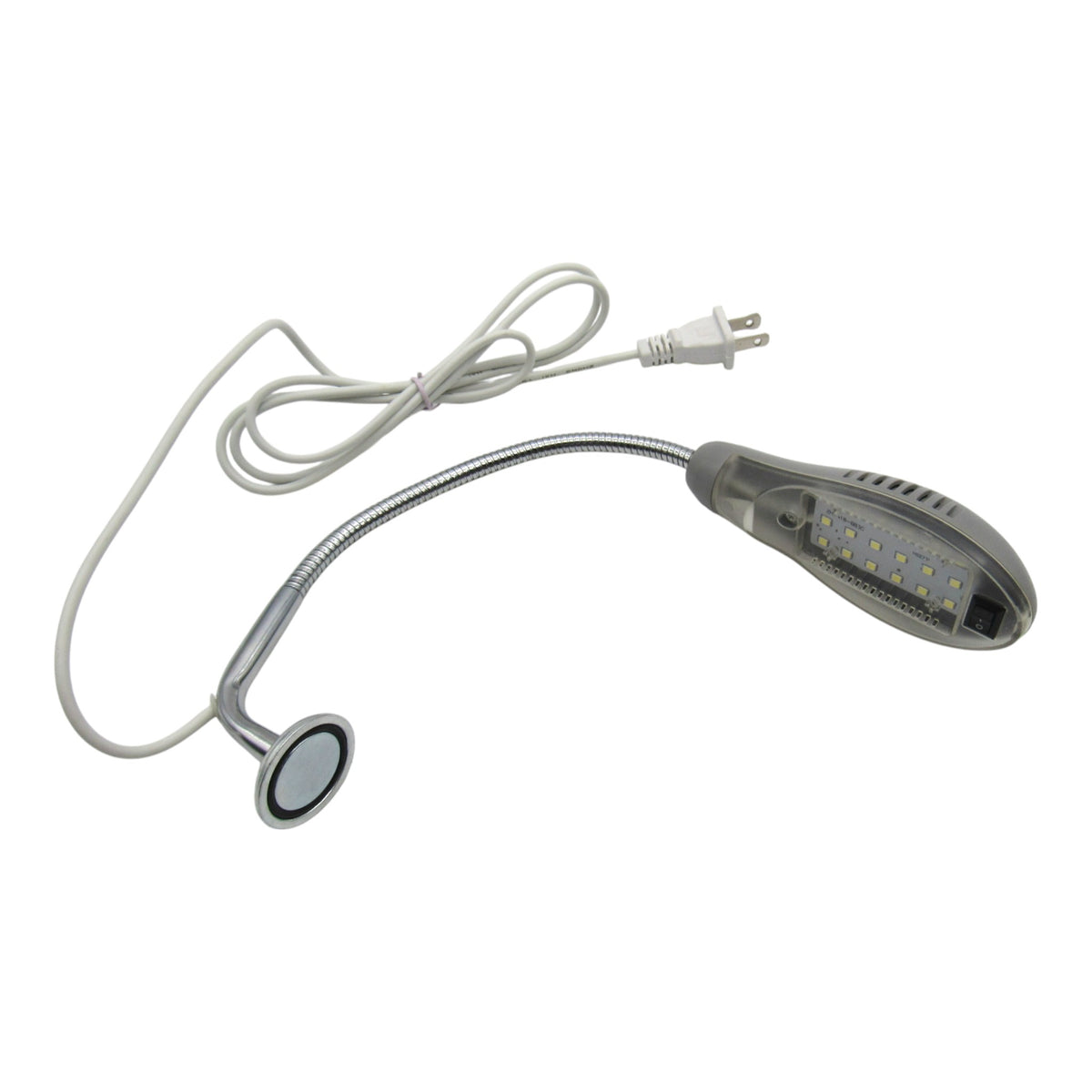 Flexable Task Light 18 LED Flexible Gooseneck Task Light Magnetic Base - Sewing Craft Work ...
