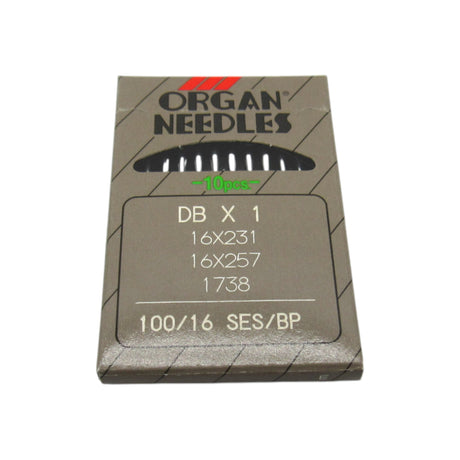 Organ Industrial Sewing Machine Needles Ball Point 16x257, 16x231, DBx1, 16x95 - Central Michigan Sewing Supplies