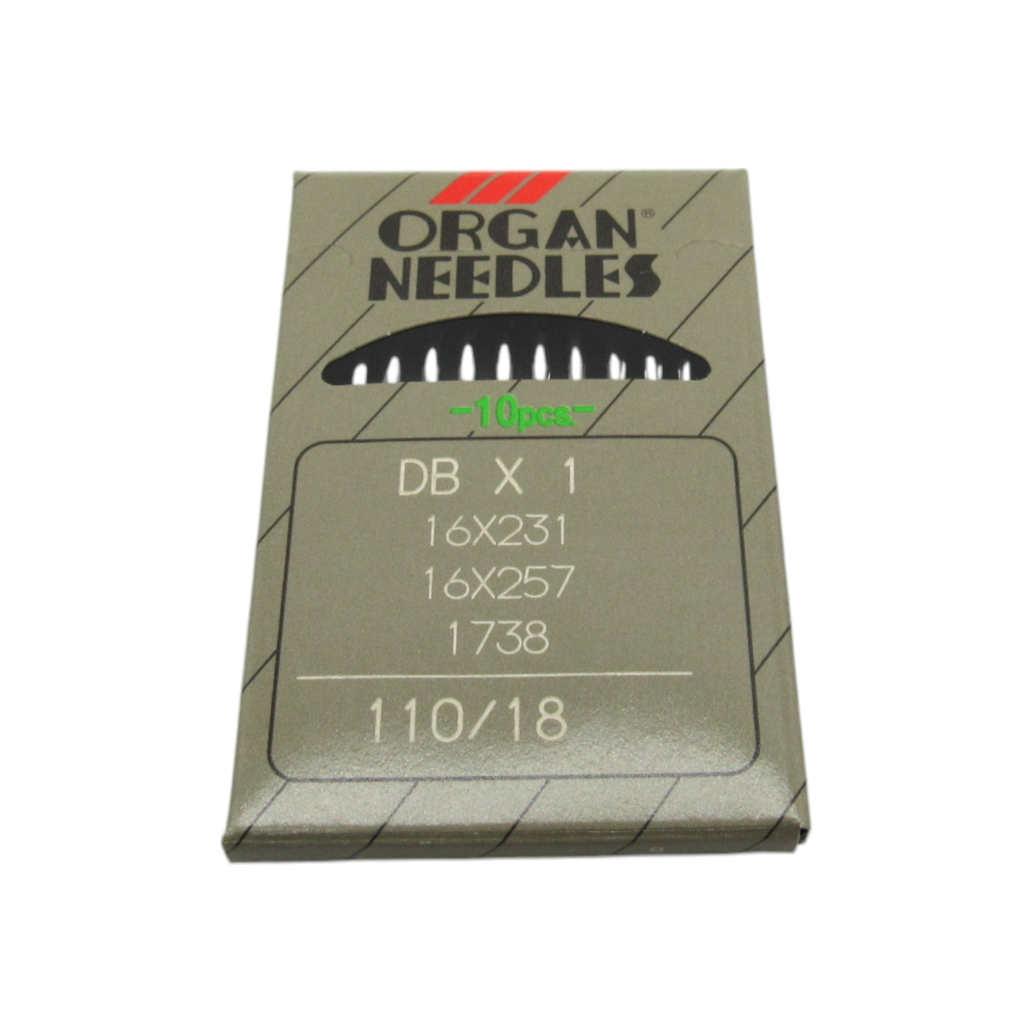 Organ Industrienähmaschinennadel 16X231-110 – 10 Stück, Passend Für Viele Marken