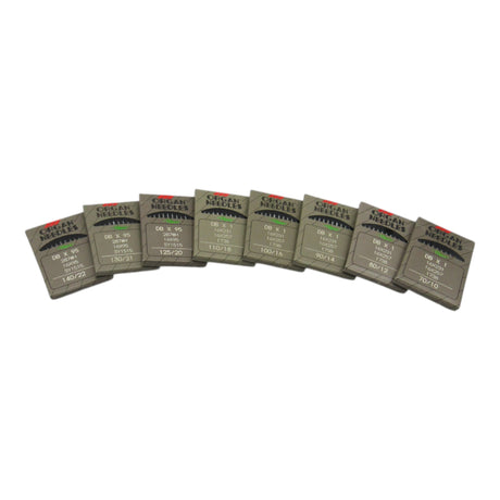 Organ Industrial Sewing Machine Needles Sharp Point 16x257, 16x231, DBx1, 16x95 - Central Michigan Sewing Supplies