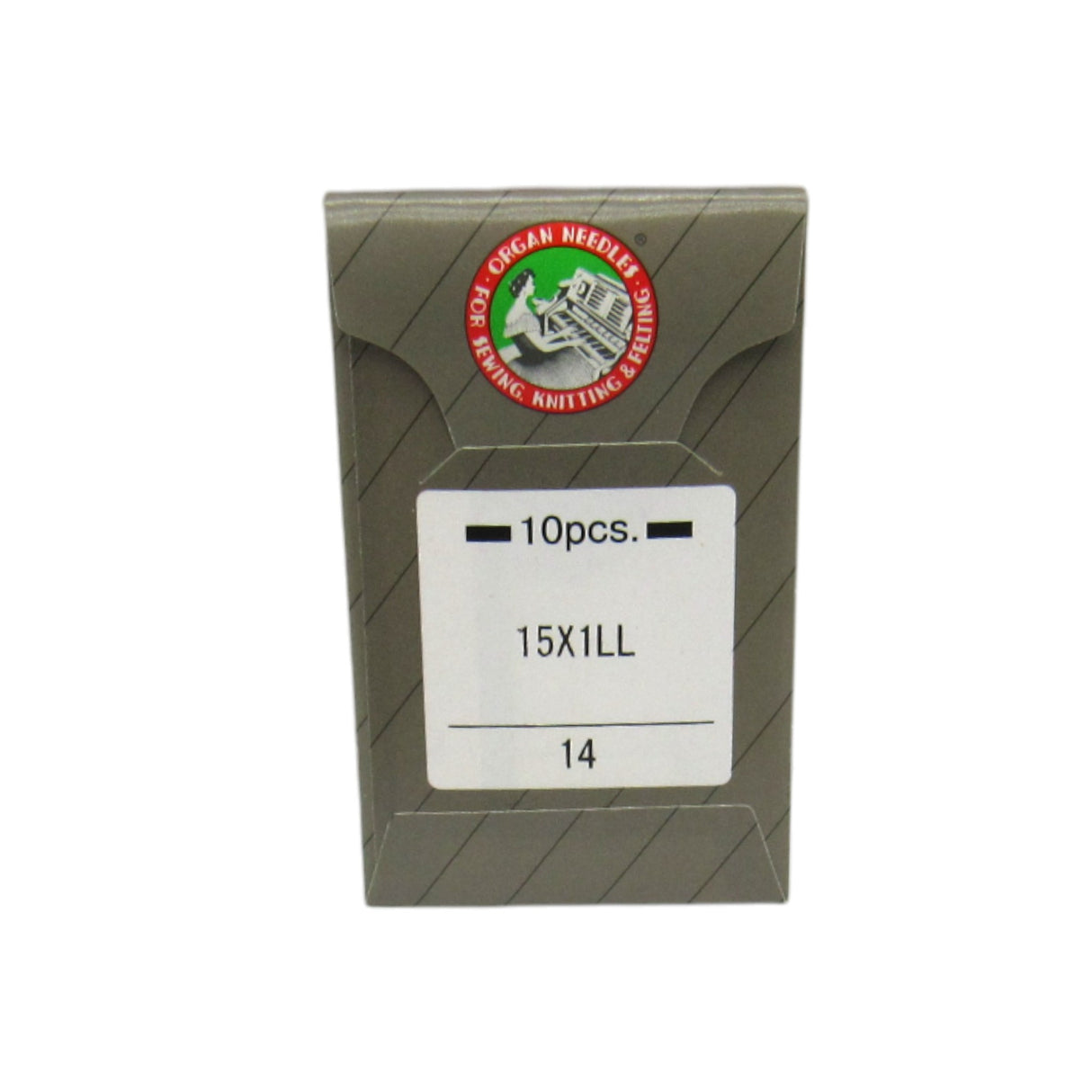 Organ Needles Leather Point Pack of Ten 15X1 Available in size 11, 14, 16, 18, - Central Michigan Sewing Supplies