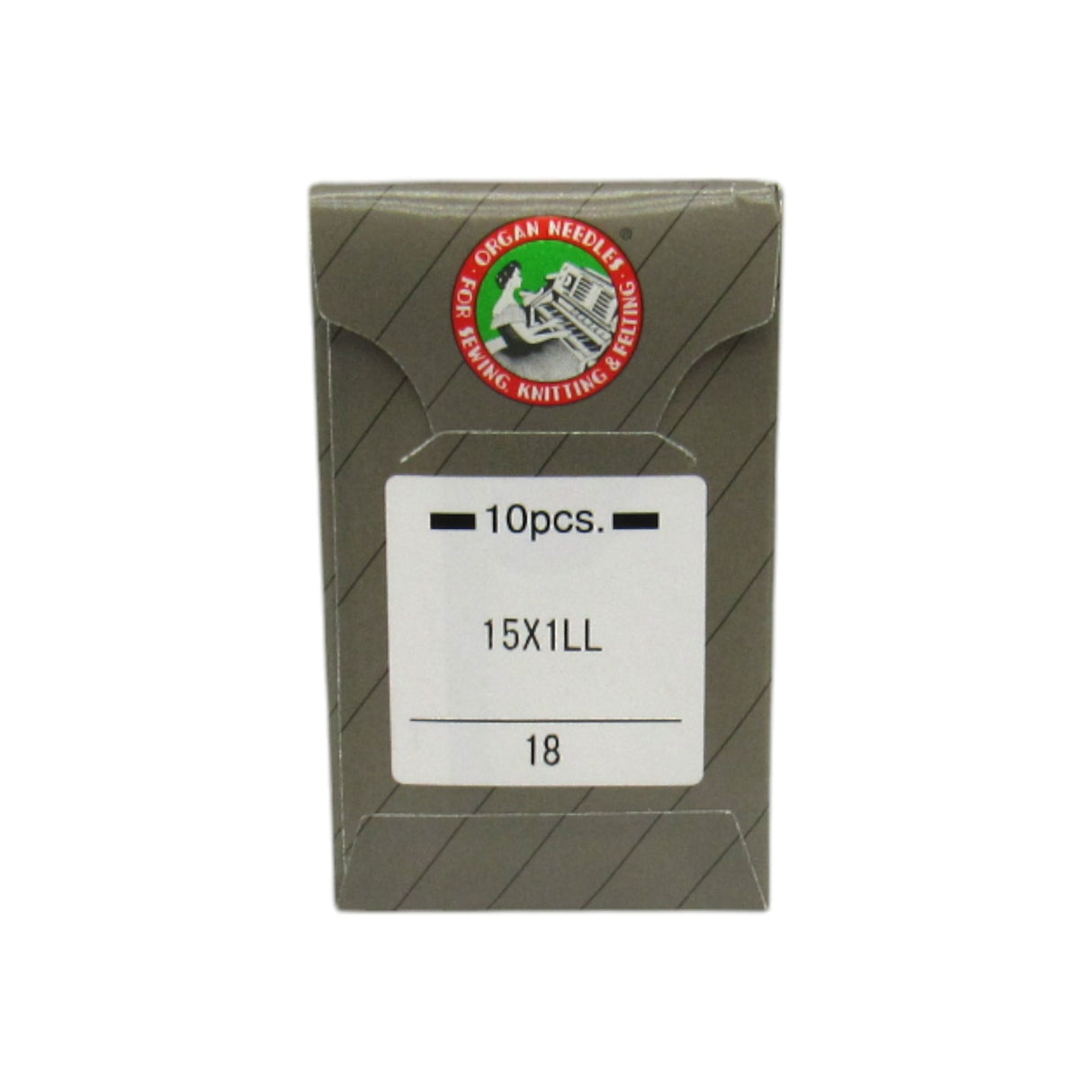 Organ Needles Leather Point Pack of Ten 15X1 Available in size 11, 14, 16, 18, - Central Michigan Sewing Supplies