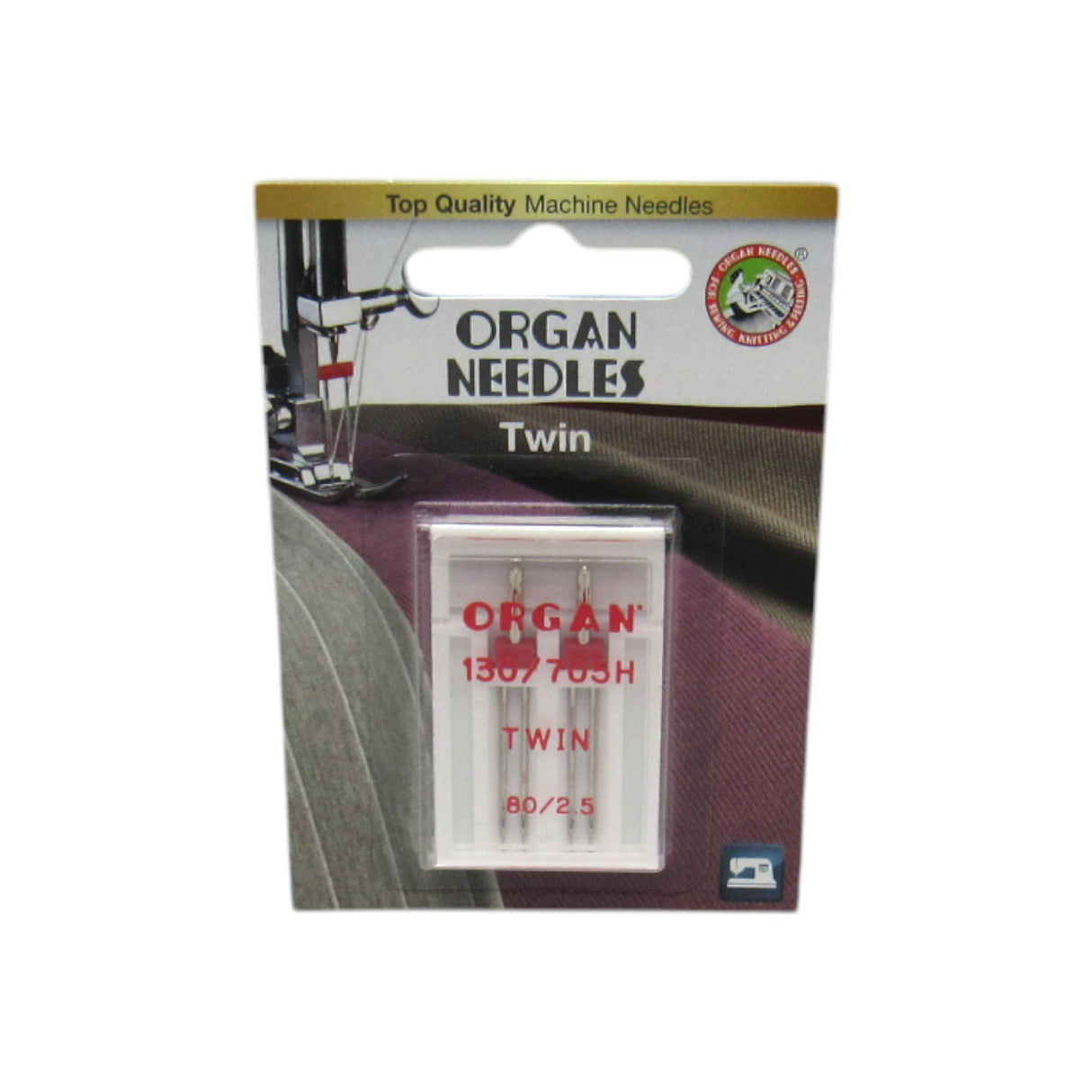 Organ Sewing Machine Twin Needle - 2.5 mm Wide - Central Michigan Sewing Supplies