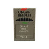 Organ Industrial Sewing Machine Needles Sharp Point 135X5, 135X7, DPX5, DPX7, 134R - Central Michigan Sewing Supplies
