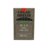 Organ Industrial Sewing Machine Needles Sharp Point 135X5, 135X7, DPX5, DPX7, 134R - Central Michigan Sewing Supplies