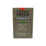 Organ Industrial Sewing Machine Needles Sharp Point 135X5, 135X7, DPX5, DPX7, 134R - Central Michigan Sewing Supplies