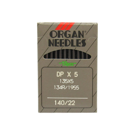 Organ Industrial Sewing Machine Needles Sharp Point 135X5, 135X7, DPX5, DPX7, 134R - Central Michigan Sewing Supplies