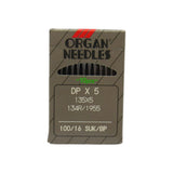 Organ Industrial Sewing Machine Needles Ball Point 135x5, 135x7, DPx5, DPx7, 134R - Central Michigan Sewing Supplies