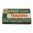 Vintage Original Singer Buttonholer Templates 3/8" straight, 1/2" straight, 5/8" Keyhole, 15/16" straight - Central Michigan Sewing Supplies