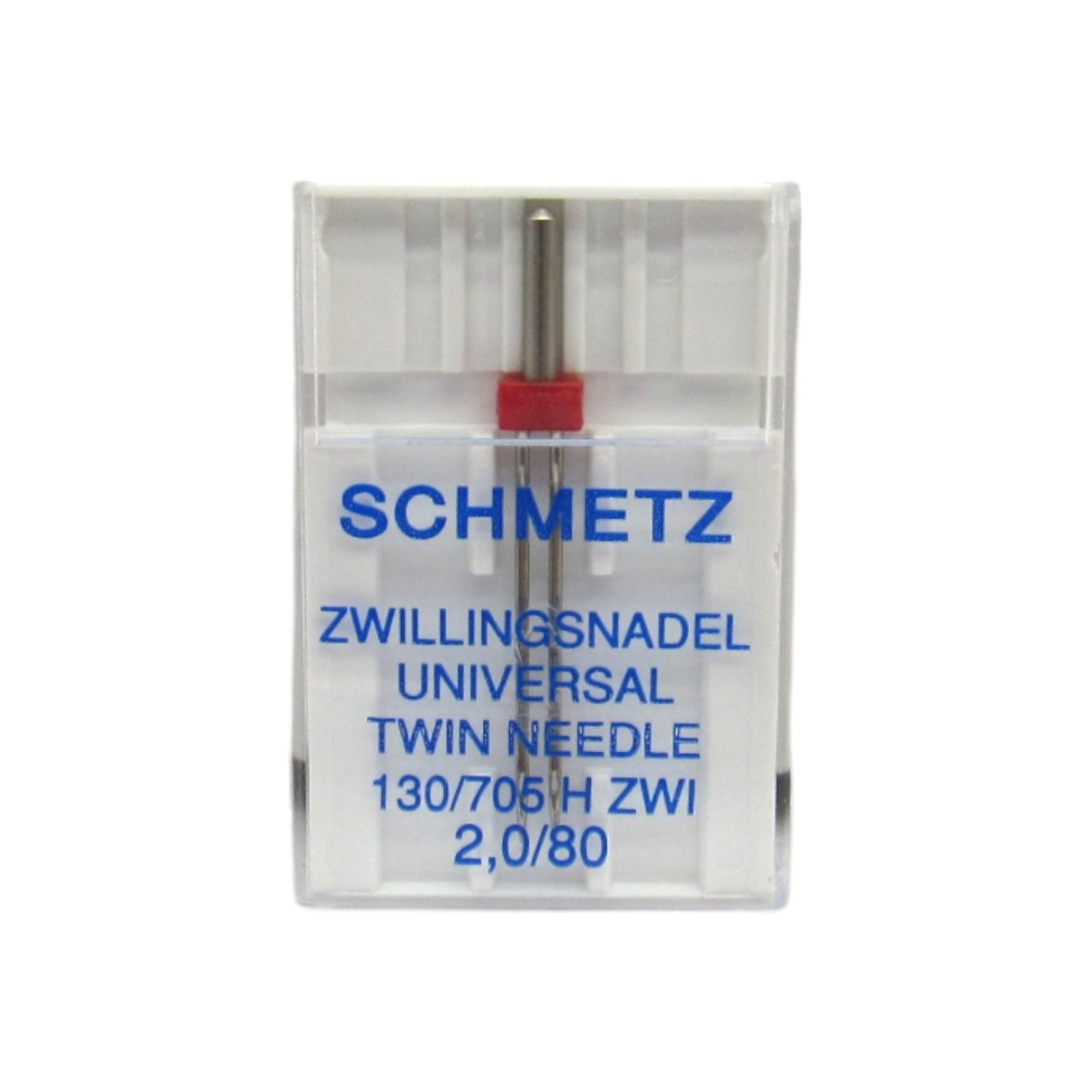 Schmetz Sewing Machine Twin Needle 2 mm Wide Size 12 - Central Michigan Sewing Supplies