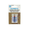 Schmetz Sewing Machine Triple Needle 2.5 mm Wide Size 12 - Central Michigan Sewing Supplies