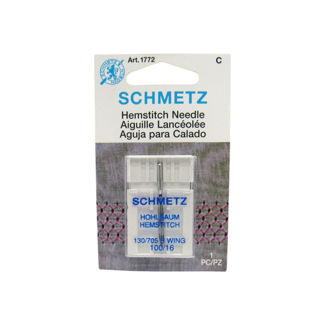 Schmetz Hemstitch Sewing Machine Needle 15x1 - Central Michigan Sewing Supplies
