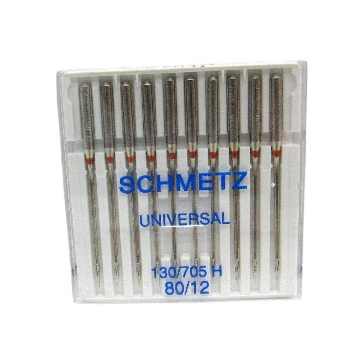 Schmetz Sewing Machine Needles 15x1 Available in size 8, 9, 10, 11, 12, 14, 16, 18 (10 pack) - Central Michigan Sewing Supplies