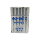 Schmetz Sharp Point Needles 15x1 Available in size 8, 9, 10, 11, 12, 14, 16, 18, 19 - Central Michigan Sewing Supplies