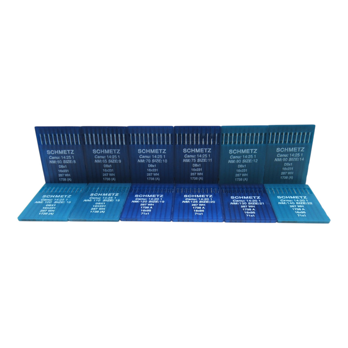 Schmetz Industrial Sewing Machine Needles SHARP POINT 16x257, 16x231, DBx1, 16x95 - Central Michigan Sewing Supplies