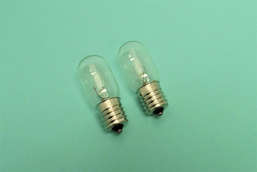 Light Bulbs- Screw In Type 5/8" Base, 15 Watt, 120 Volt Fits Many Models  (Part # 2SCW & 2SCWF) - Central Michigan Sewing Supplies