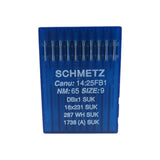 Schmetz Industrial Sewing Machine Needles BALL POINT 16x257, 16x231, DBx1, 16x95 - Central Michigan Sewing Supplies