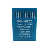 Schmetz Industrial Sewing Machine Needles BALL POINT 16x257, 16x231, DBx1, 16x95 - Central Michigan Sewing Supplies