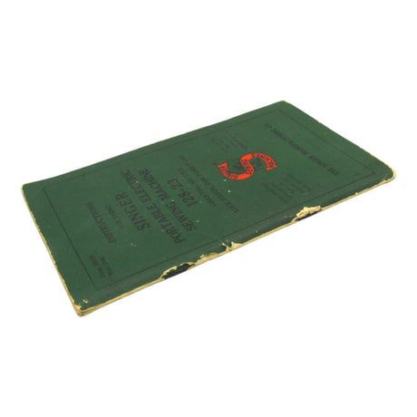 Vintage Original Singer Sewing Machine Model 128-23 Instruction Manual - Central Michigan Sewing Supplies