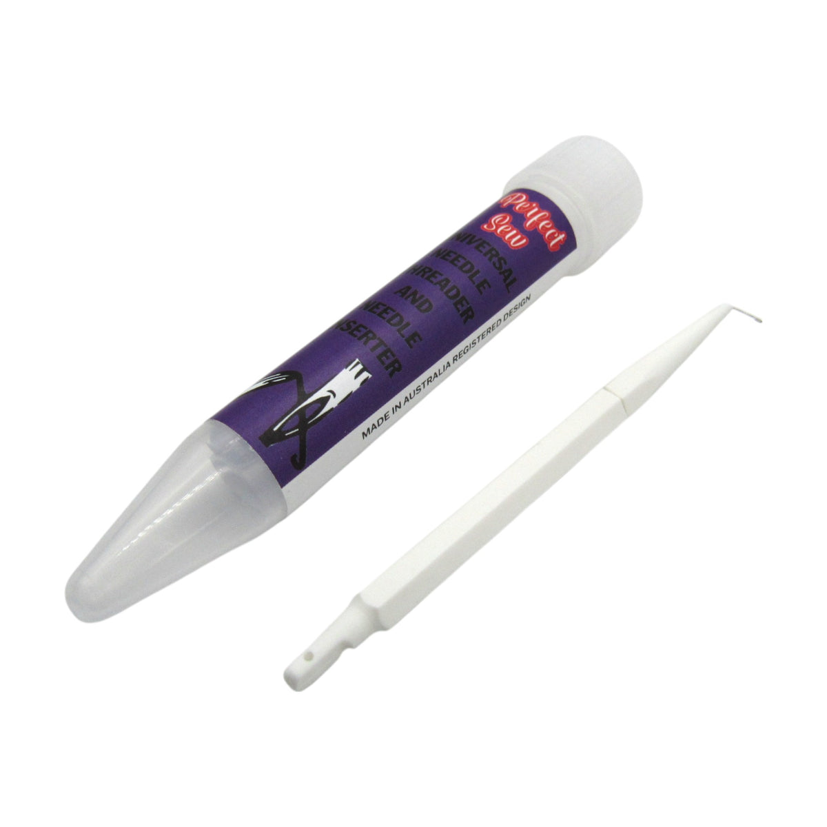 Universal Needle Threader & Inserter - 2-in-1 Perfect Sew Tool