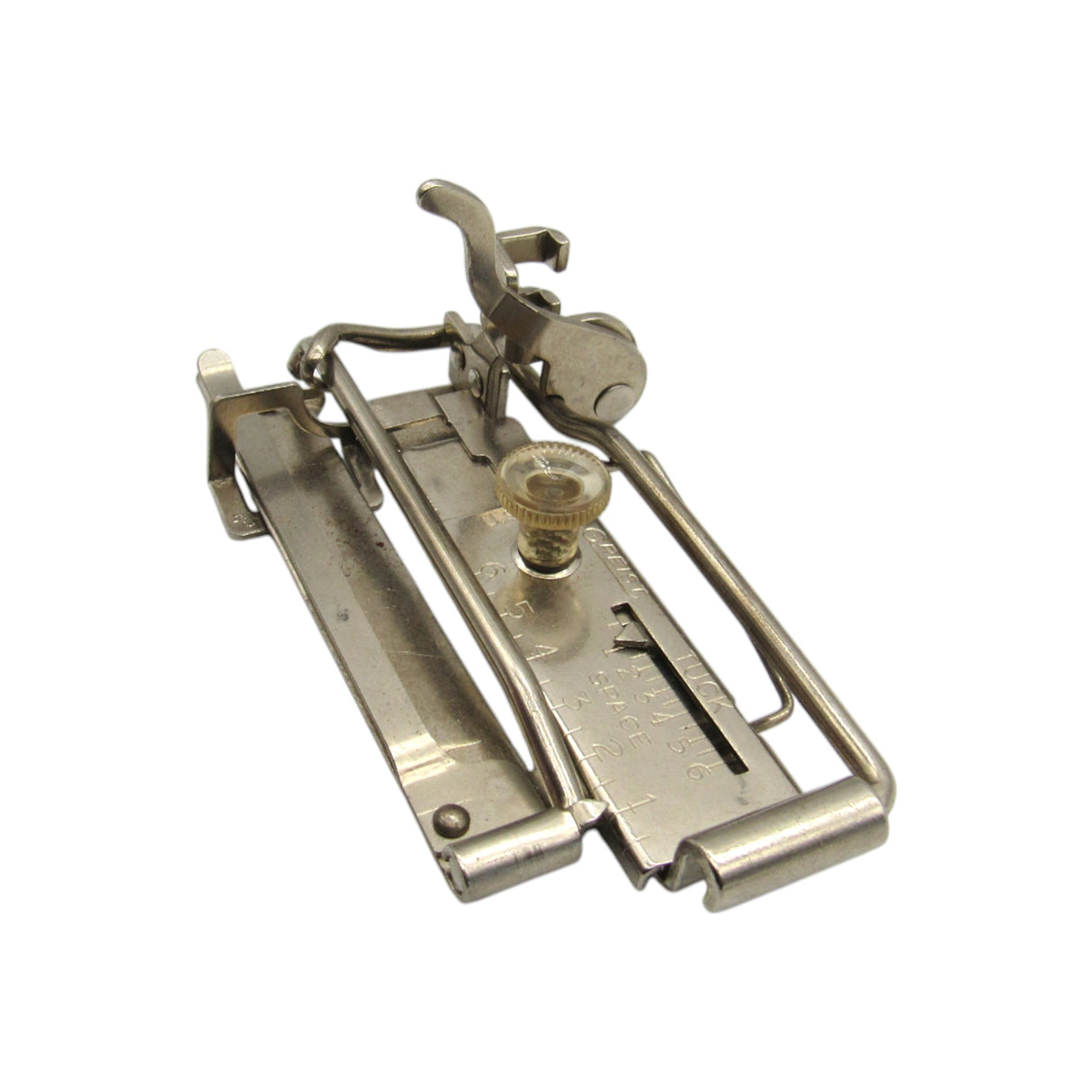 Original Greist Low Shank Tucker Attachment Fits Models 27, 28, 15, 66, 99, 201 - Central Michigan Sewing Supplies