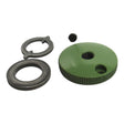 Stop Motion Knob, Washer and Set Screw - Fits Elna Supermatic 722010 - Central Michigan Sewing Supplies