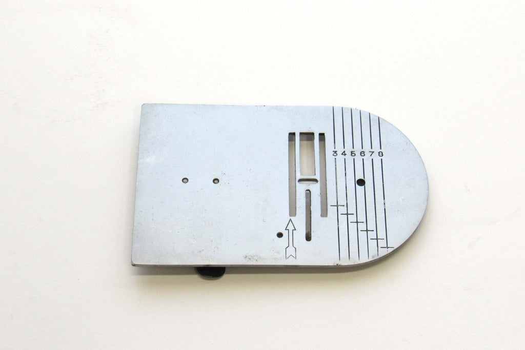 Vintage Original ZigZag Needle Plate - Singer Part # 173087