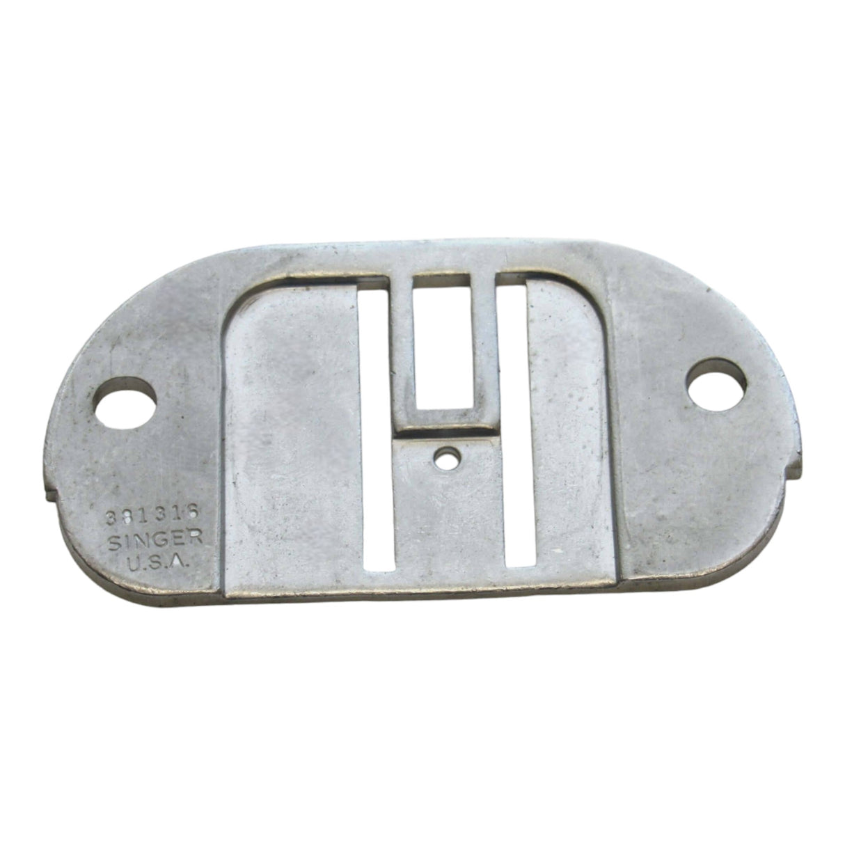 Original Straight Stitch Needle Plate - Singer Part  # 381316
